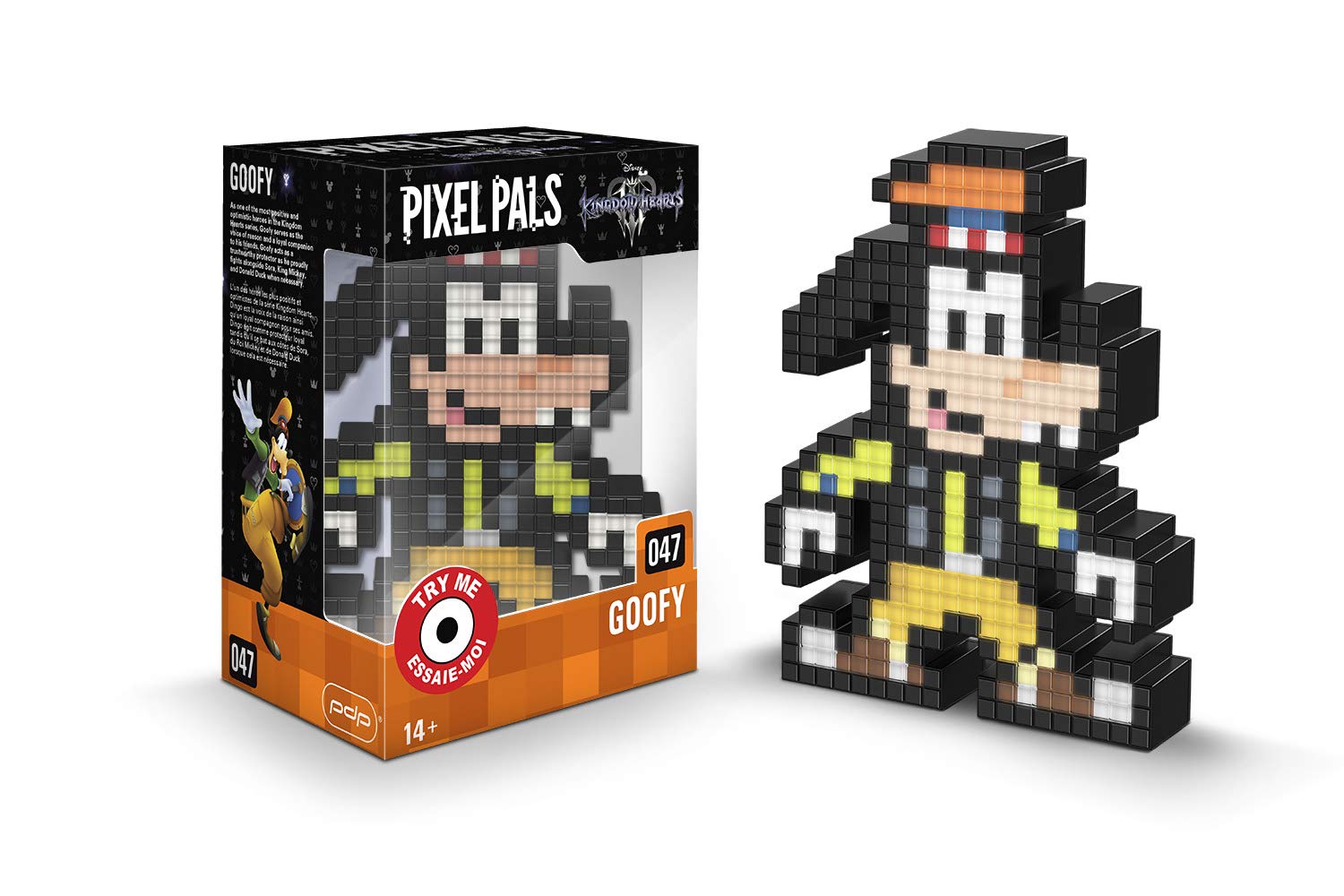 Pdp - Pixel Pals Kingdom Hearts Goofy Pdp - Pixel Pals Kingdom Hearts Goofy